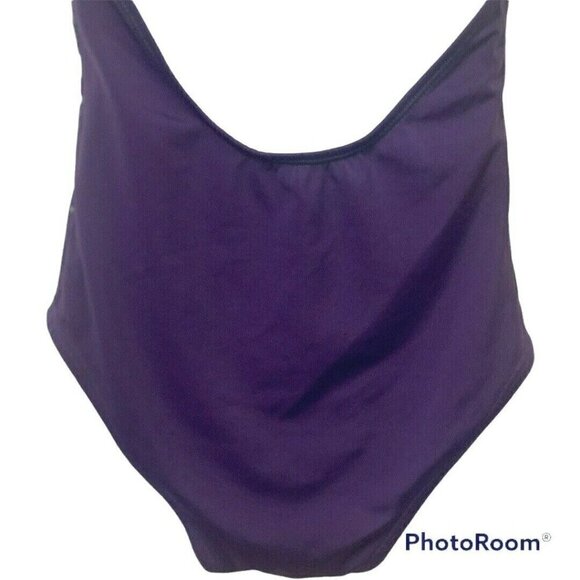 Gymboree Girls One Piece Halter Swimsuit Size S 5-6 Floral Kitten Face - Picture 6 of 8